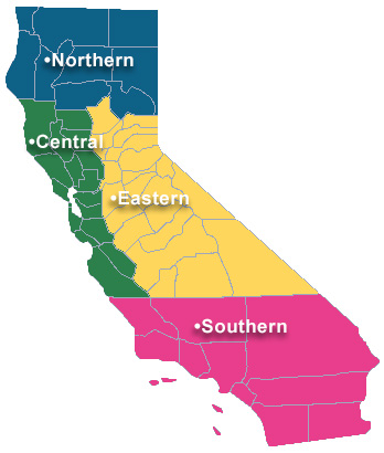 California Map Region